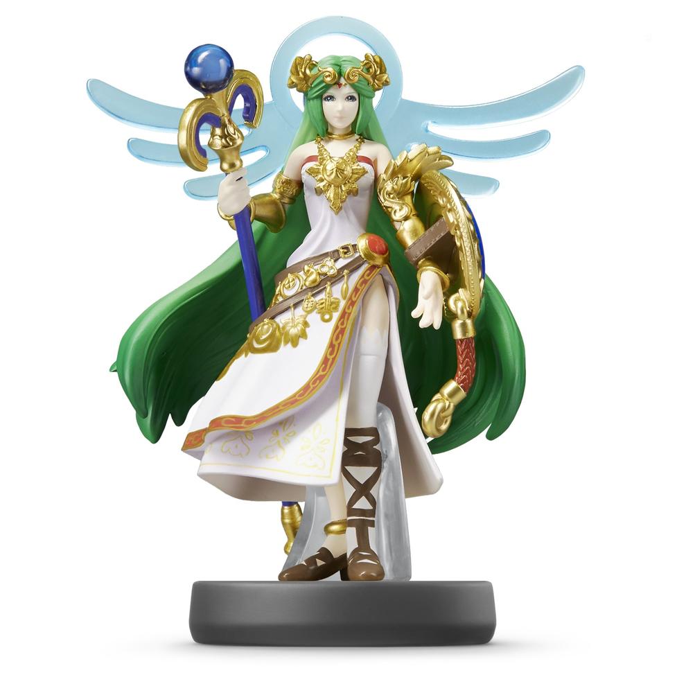 Figurine interactive Nintendo Amiibo - Palutena Super Smash Bros. (Taille : 12,7 cm, Couleur : Blanc)