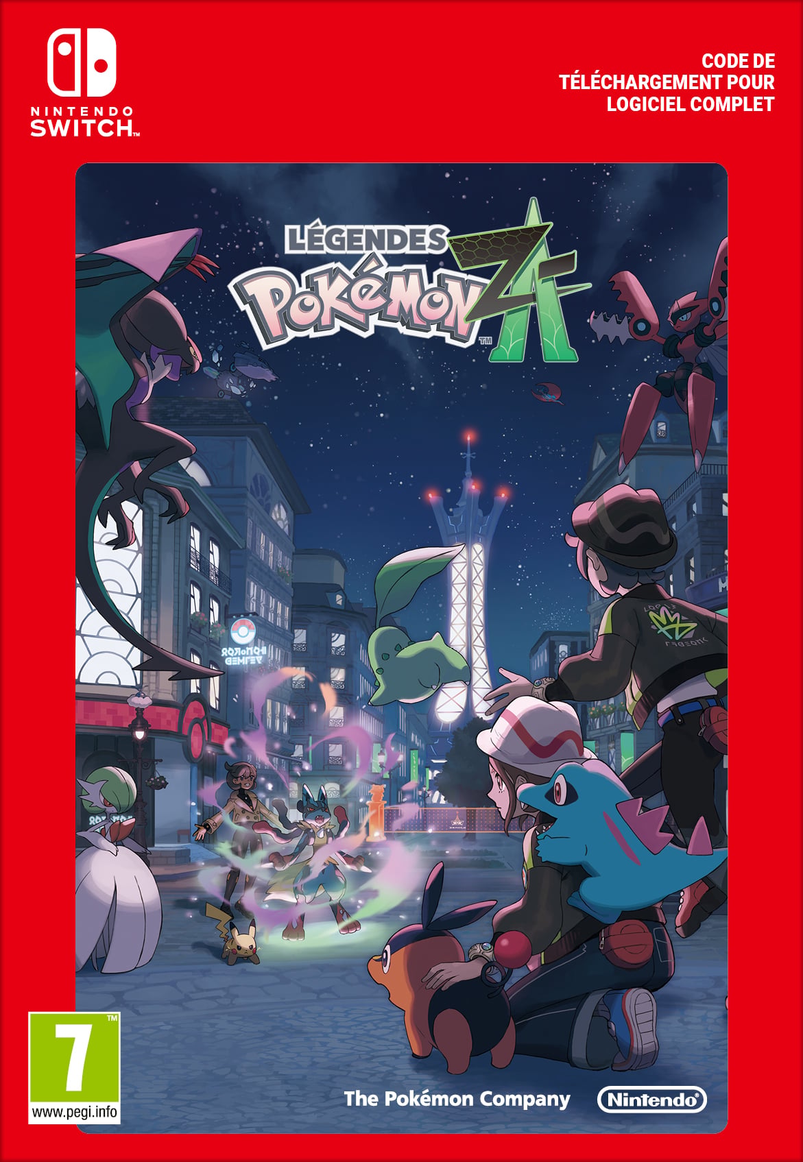 Pokémon Legends: Z-A Nintendo - Switch Download Code