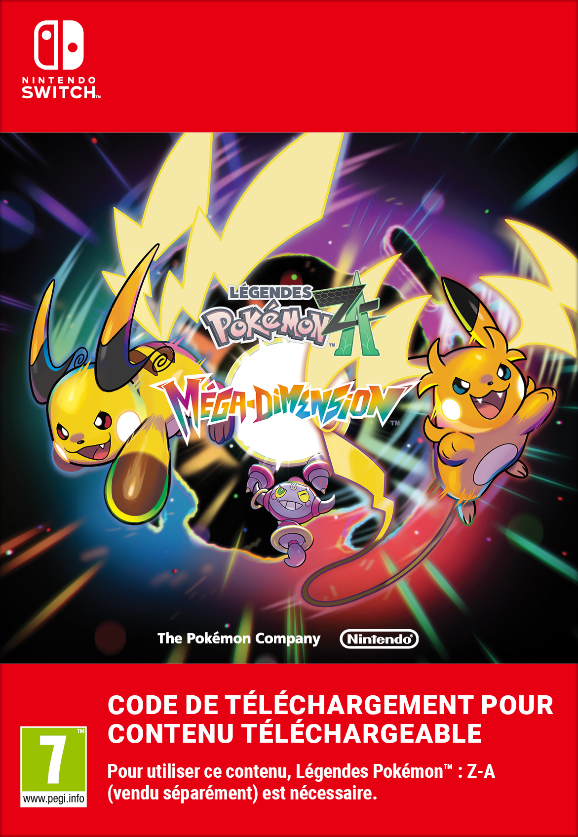 Pokémon Legends: Z-A Mega Dimension Content Pack