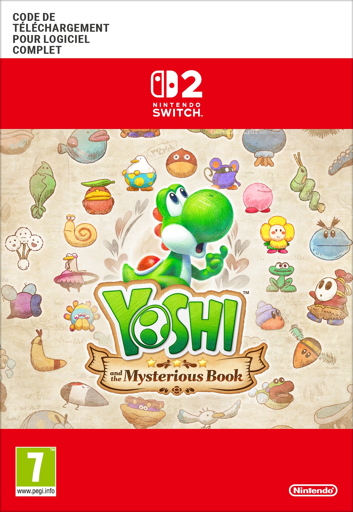 Yoshi and the Mysterious Book Download Code - Nintendo