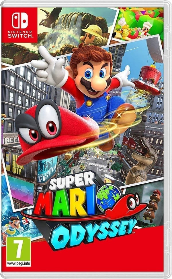 Super Mario Odyssey (Nintendo, 3D, Size: Various, Color: Multi, Capacity: N/A)