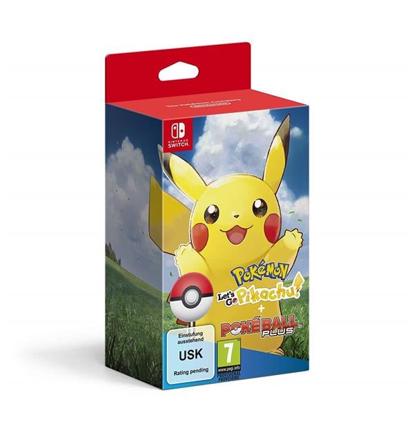 Pokémon: Let's Go Pikachu! + Poké Ball Plus - Limited Edition