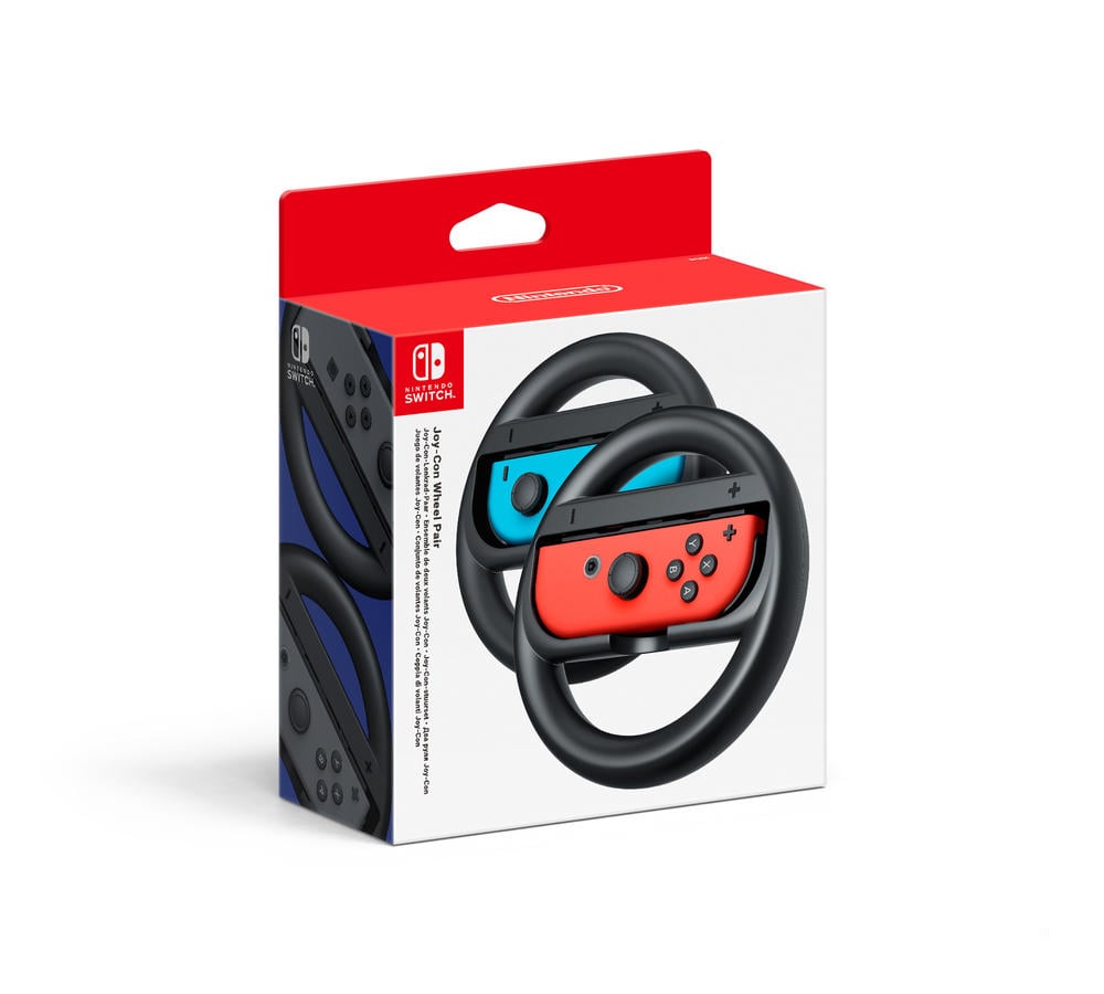 Nintendo Switch Joy-Con Controller Pair - Steering Wheel Accessory