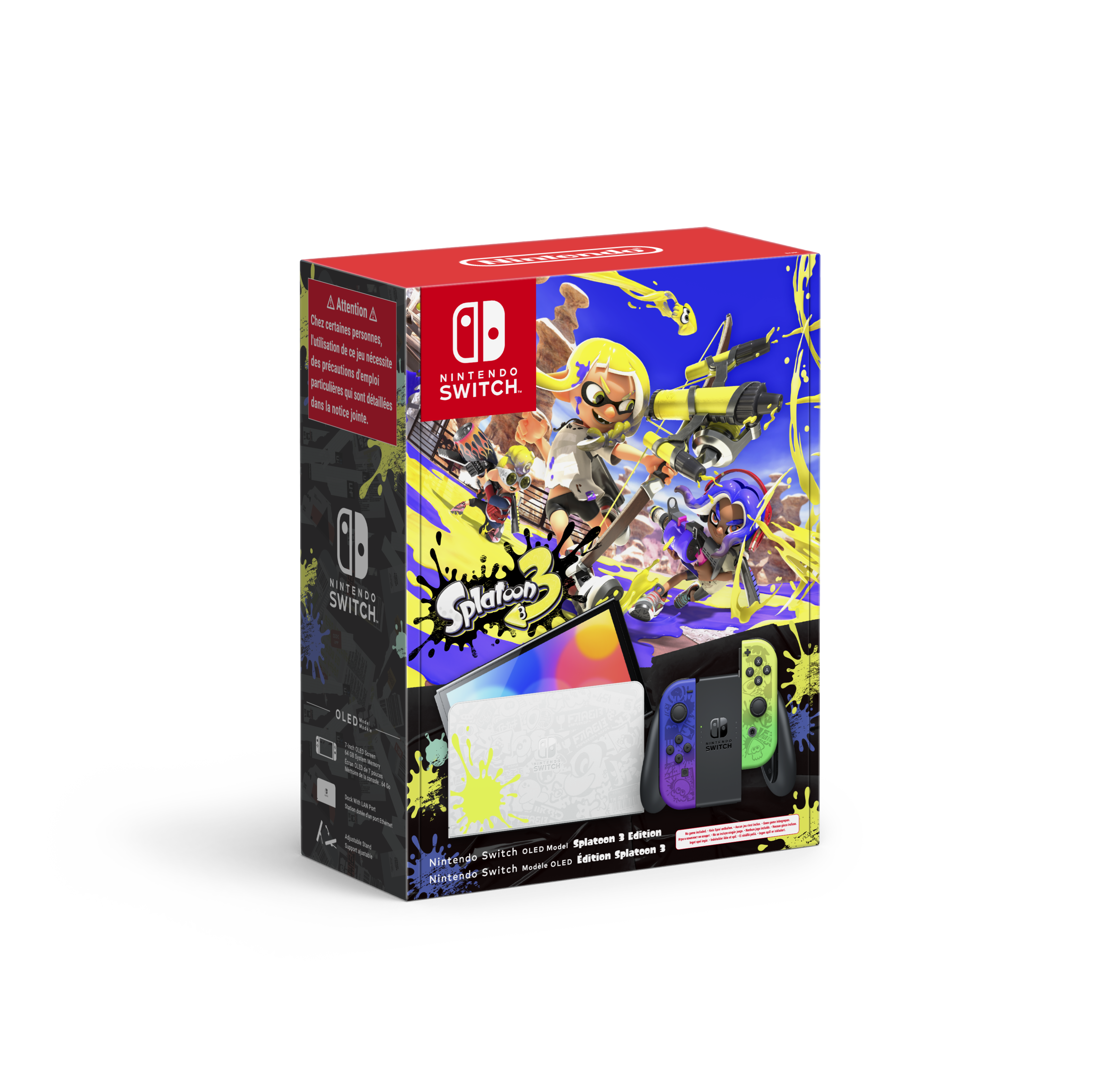 Nintendo Switch OLED Console - Splatoon 3