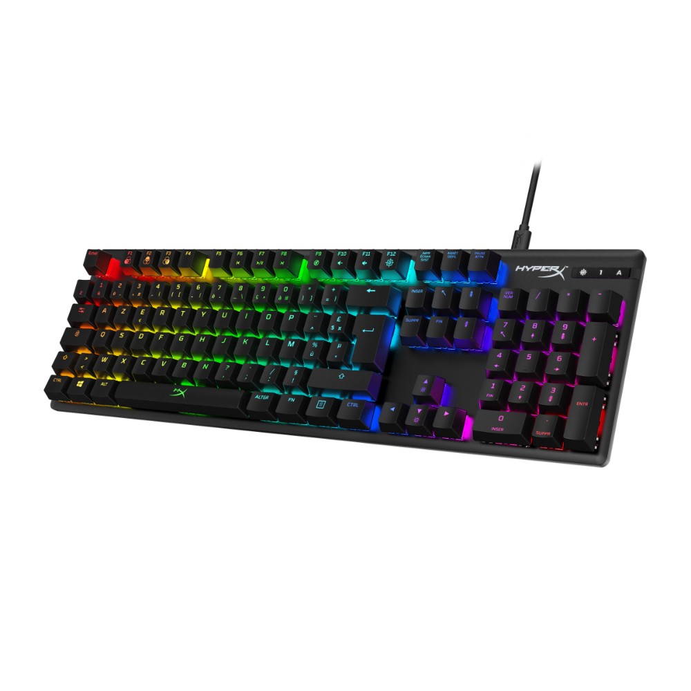 Teclado mecánico de juego HyperX Alloy Origins Rojo
