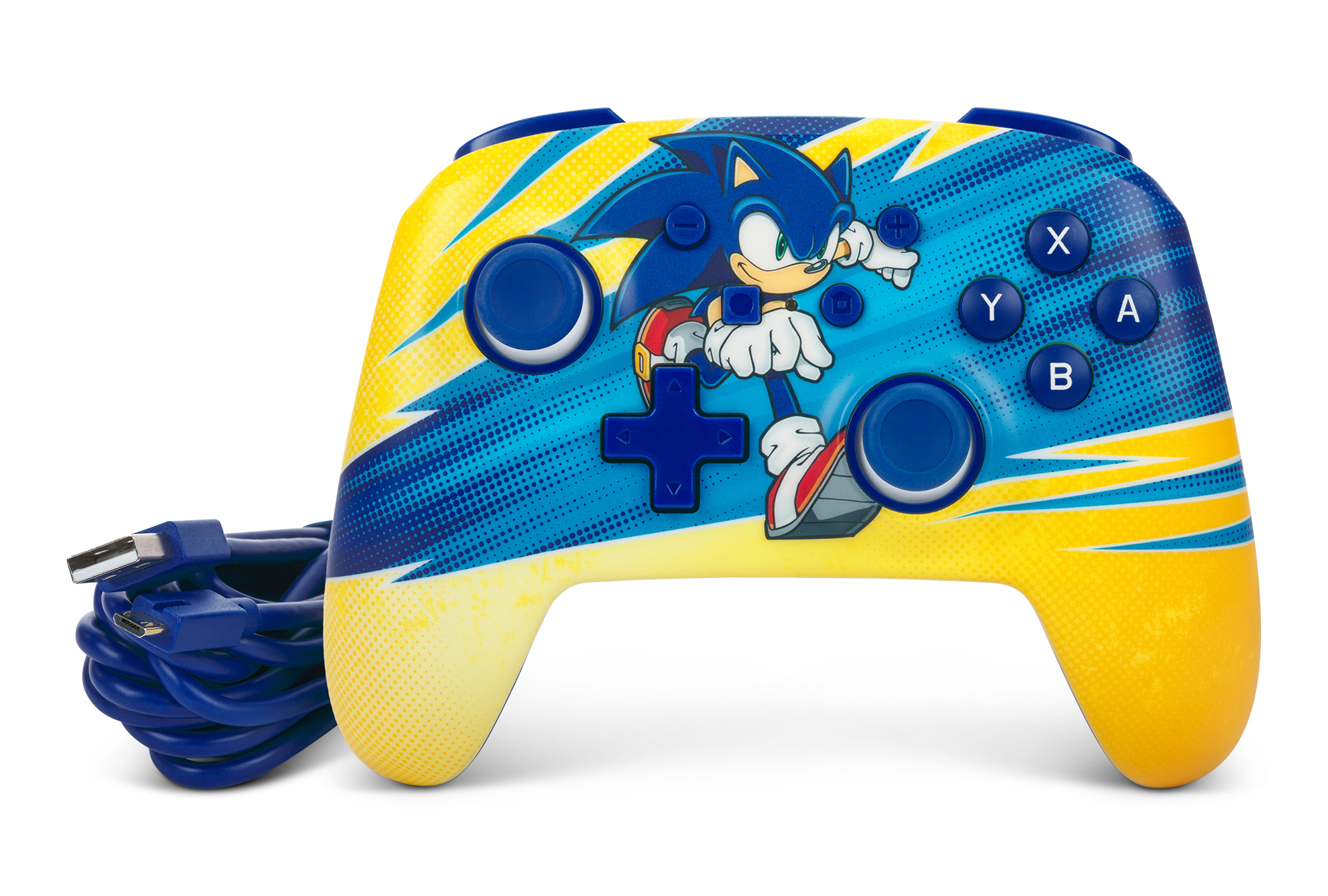 Power A Nintendo Switch Wired Controller - Sonic The Hedgehog Boost