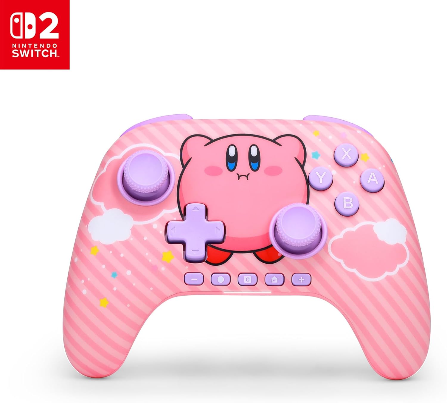 Manette sans fil PowerA Kirby Puff pour Nintendo Switch 2