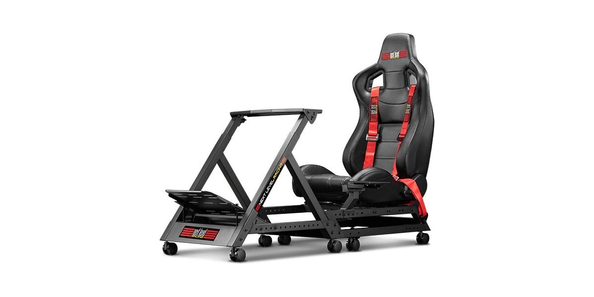 Next Level Racing GTTrack Racing Seat - Carbon Steel Frame