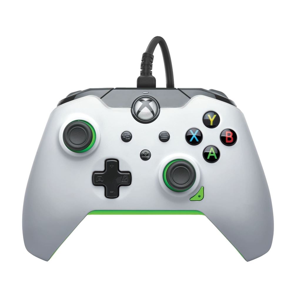 PDP Wired Controller - Neon White for Xbox