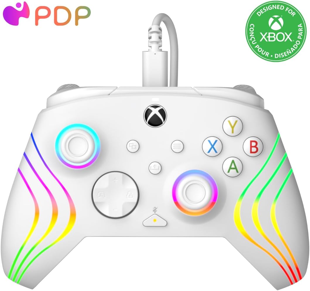 Controlador cableado PDP - Afterglow Wave - Blanco