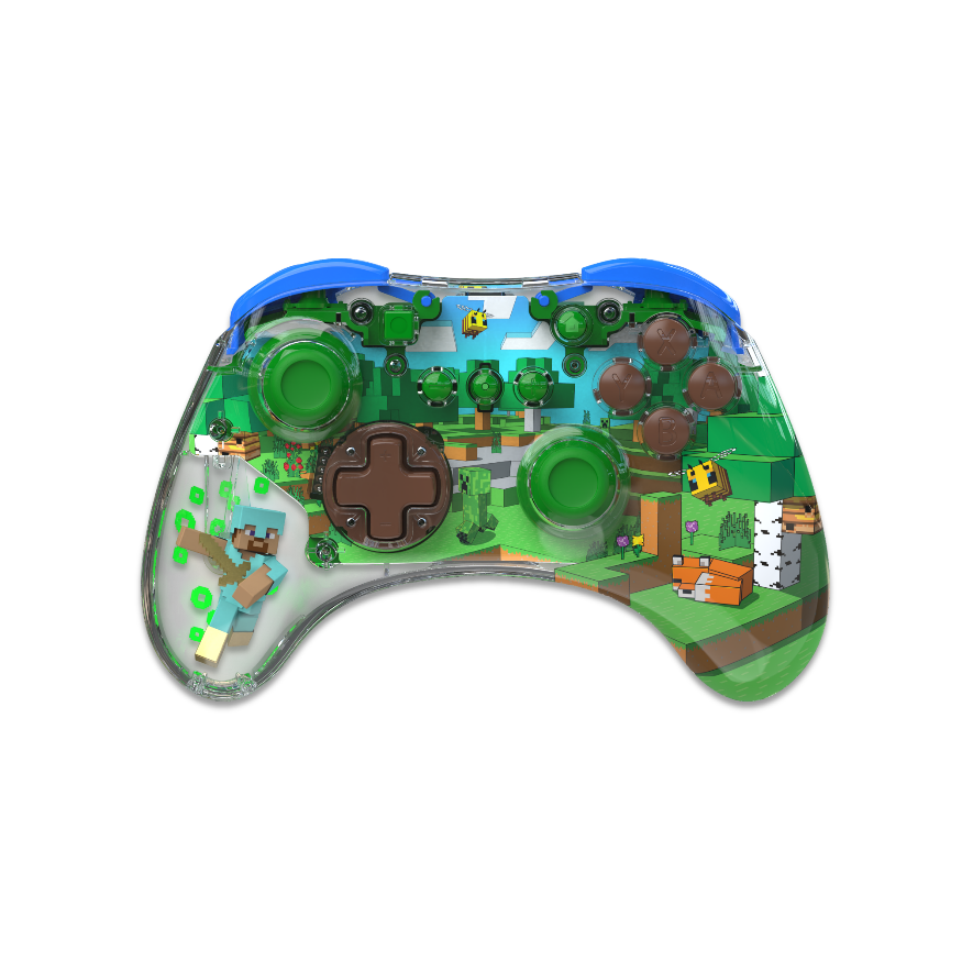 PDP Wireless Controller - Realz Minecraft Switch