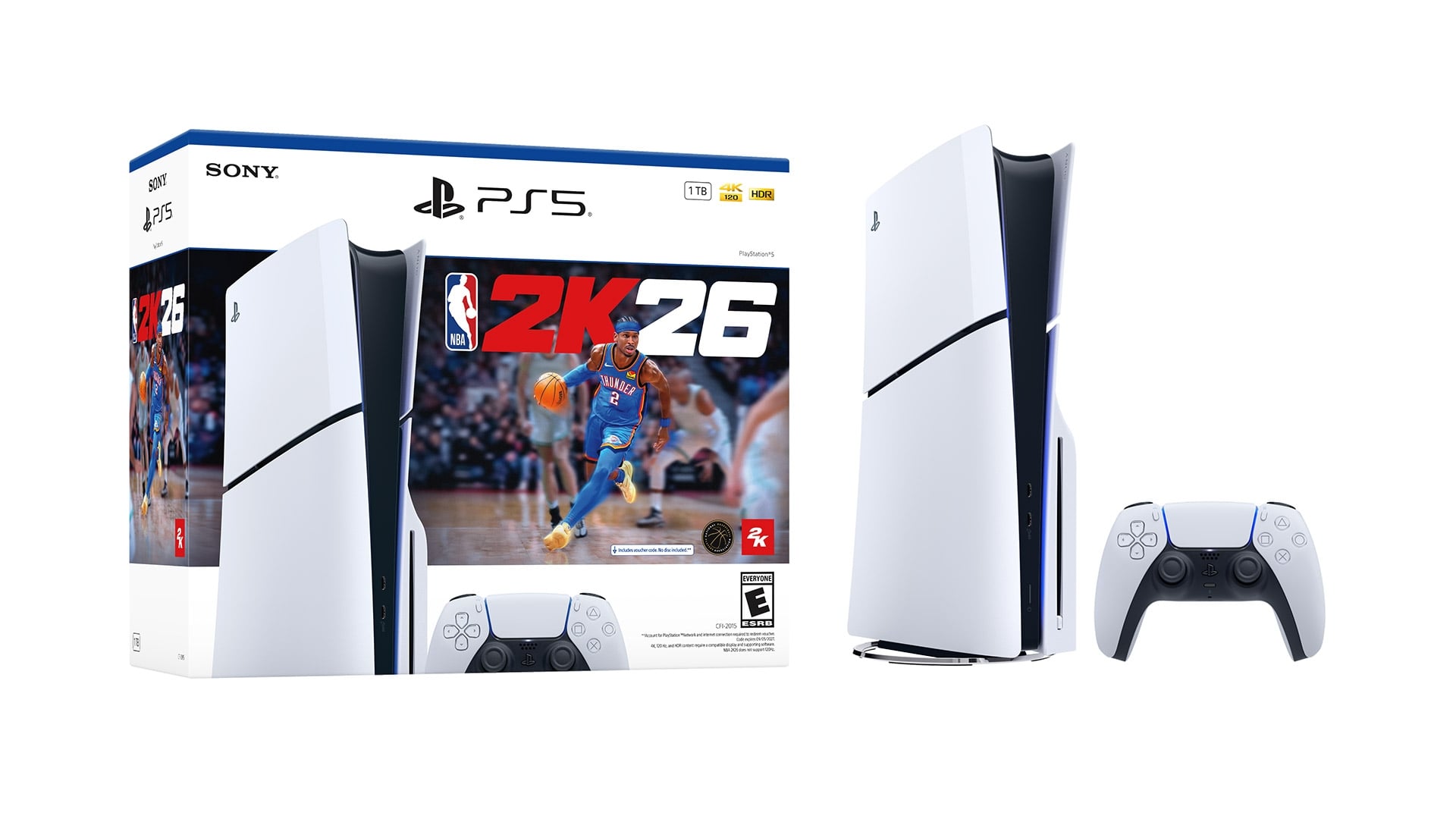 Sony PS5 Console - NBA 2K26 Pack (Standard Chassis, D+)