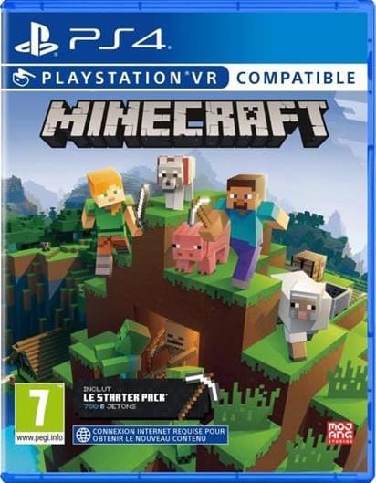 Collection de départ Minecraft Sony