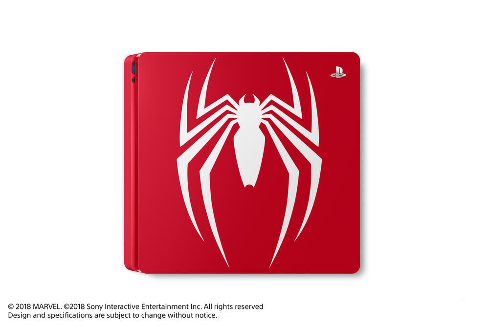 PS4 1TB Spider-Man Red Edition Limited + Game