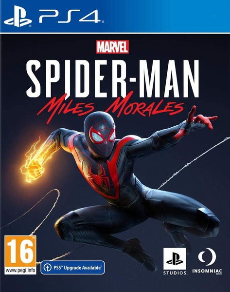 Sony Marvel's Spider-Man: Miles Morales (PS5, Size: 12GB, Color: Black, Capacity: N/A)