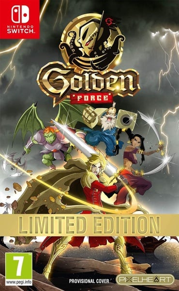 Pixelheart Golden Force Steelbook