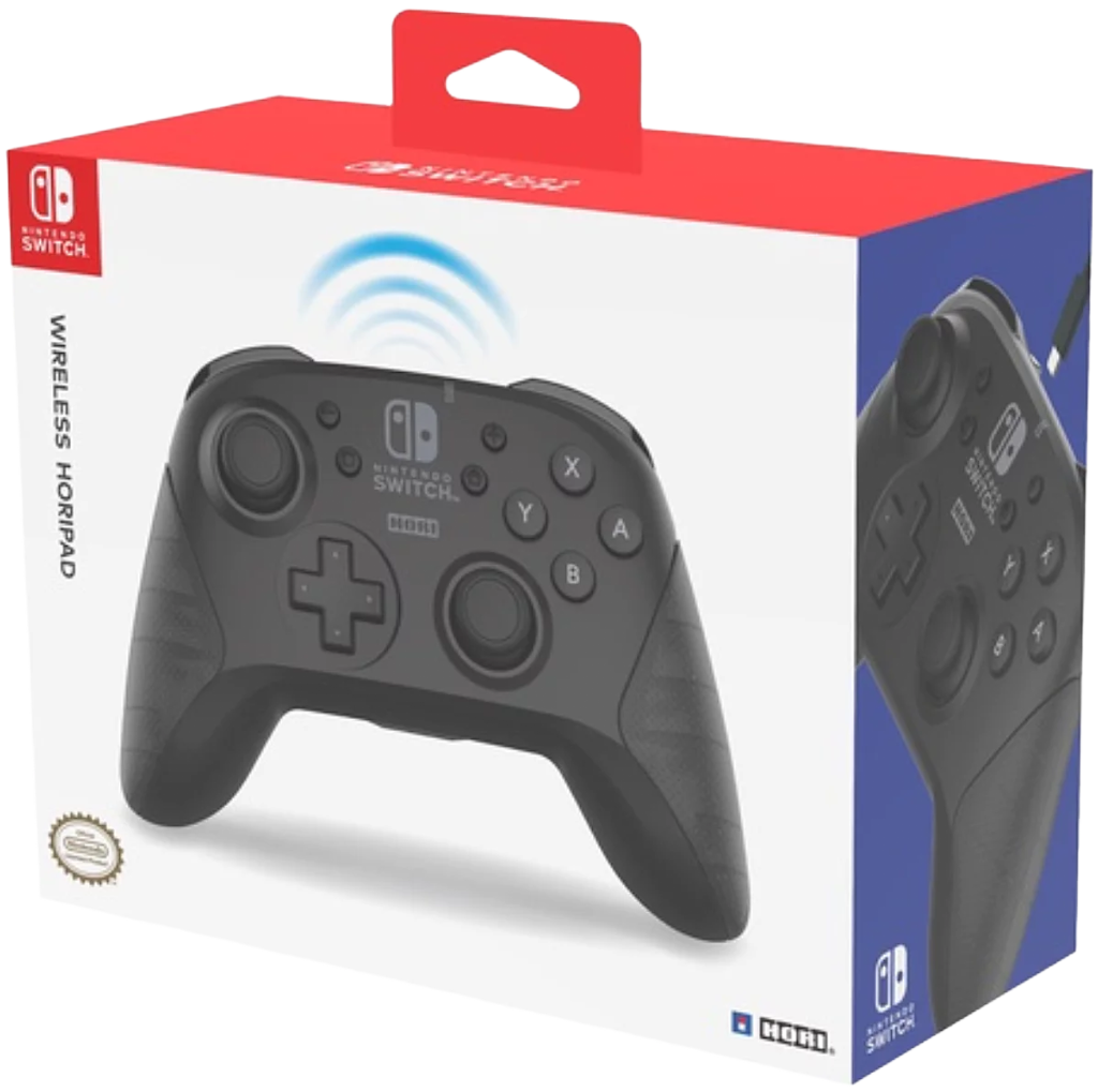 Controlador inalámbrico Hori para Nintendo Switch - Negro
