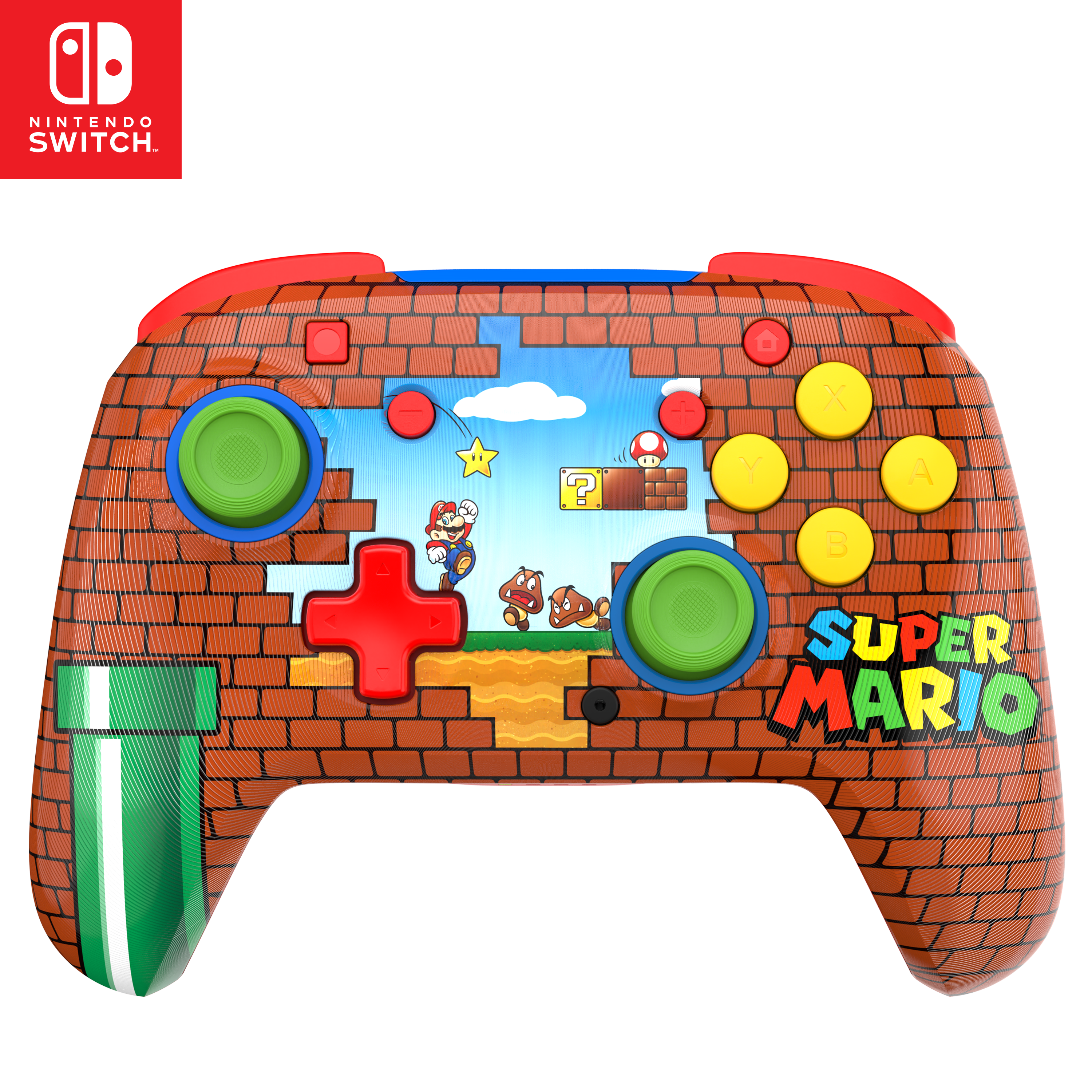 Manette sans fil Mario Bricks Rematch pour Switch Turtle Beach