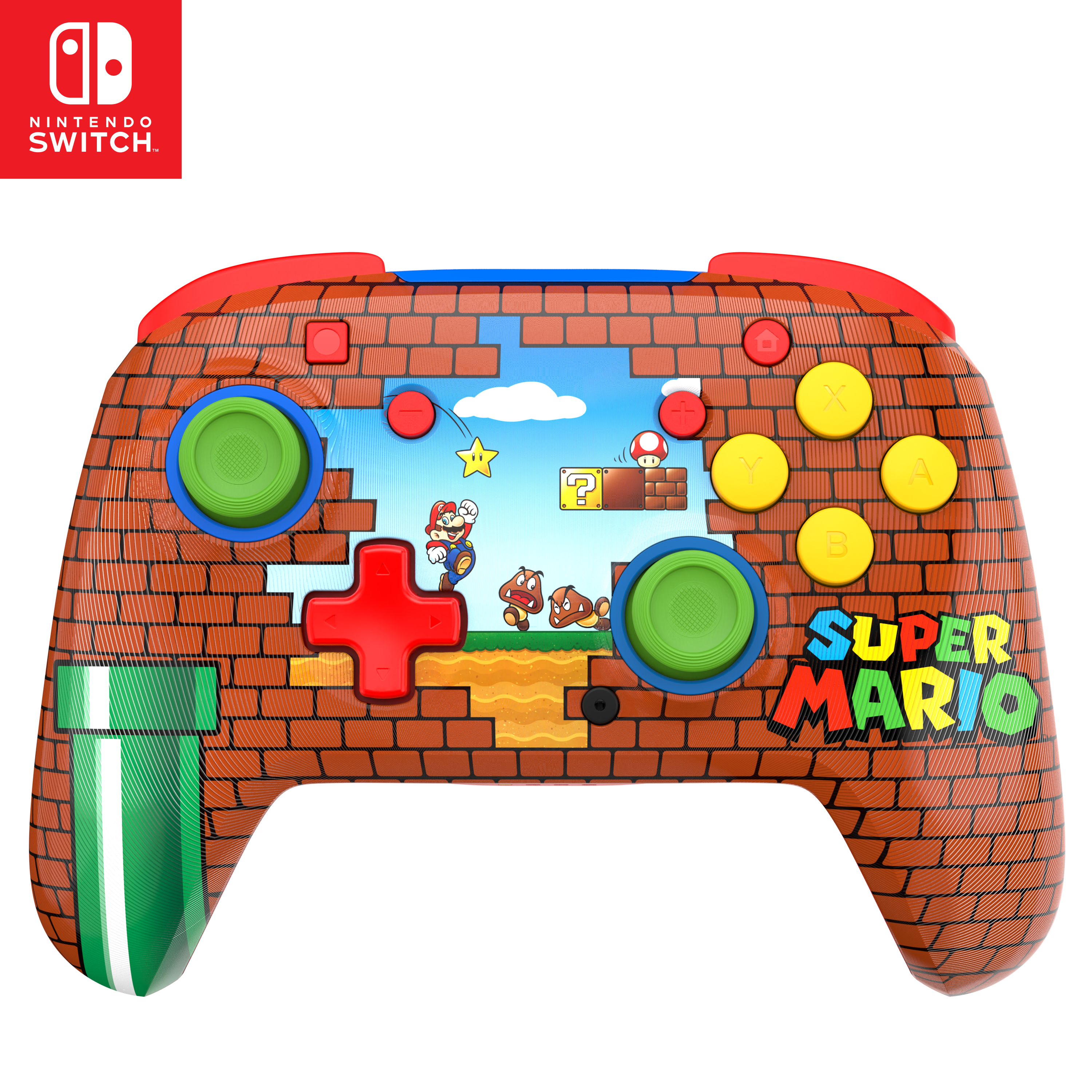 Wireless Controller Mario Bricks Rematch for Switch Turtle Beach