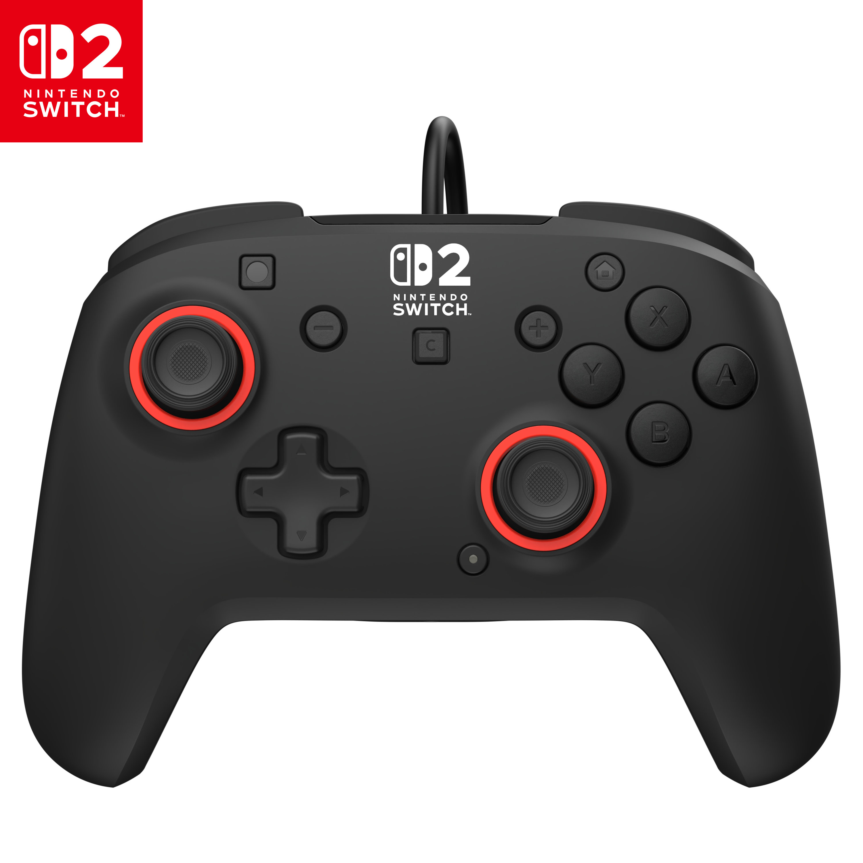 Controlador Turtle Beach Nintendo Switch 2 Cableado - Rematch - Negro