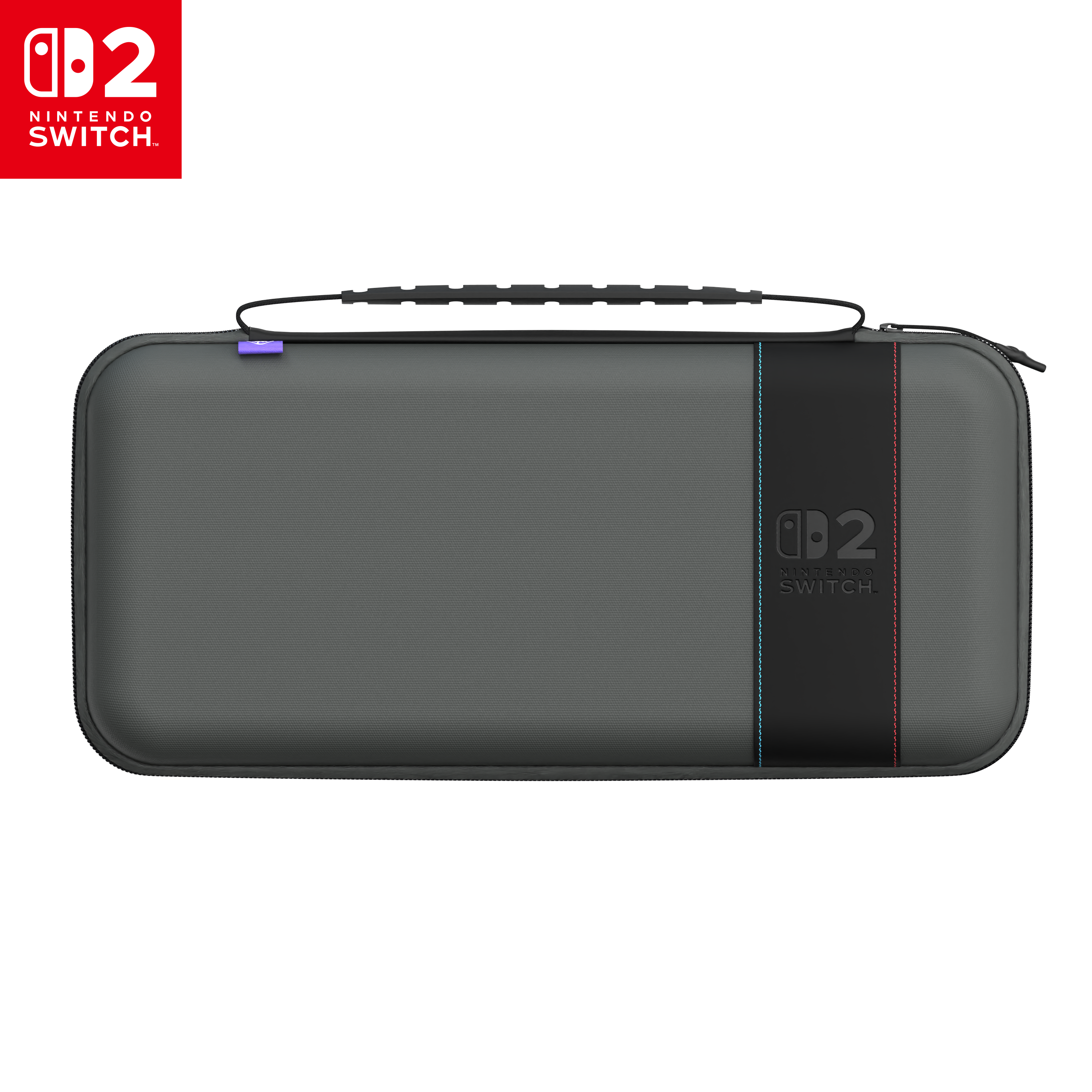 Turtle Beach PlayTrek Slim Case for Nintendo Switch 2 - Charcoal Black