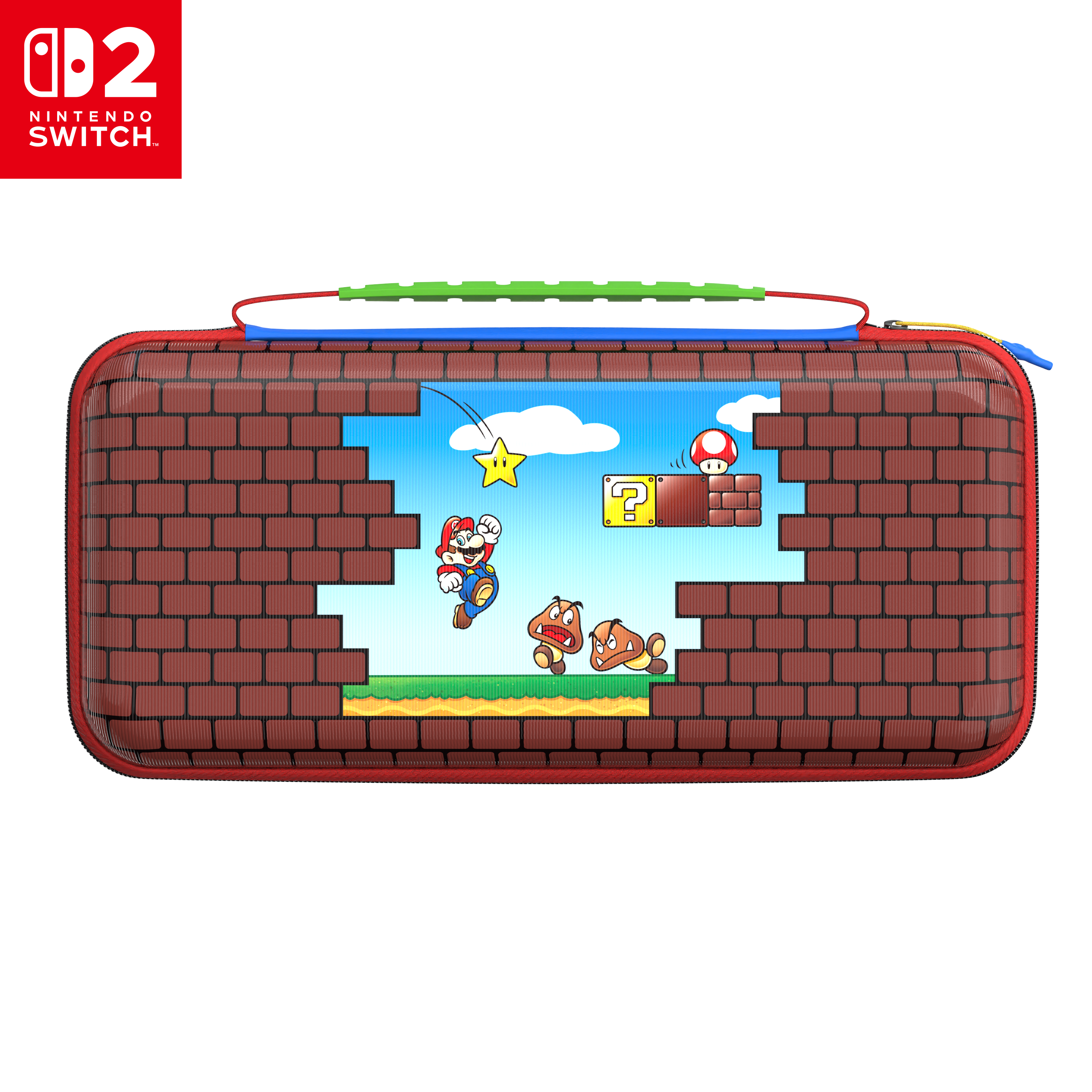 Turtle Beach PlayTrek Travel Case - Nintendo Switch 2 - Mario Bricks
