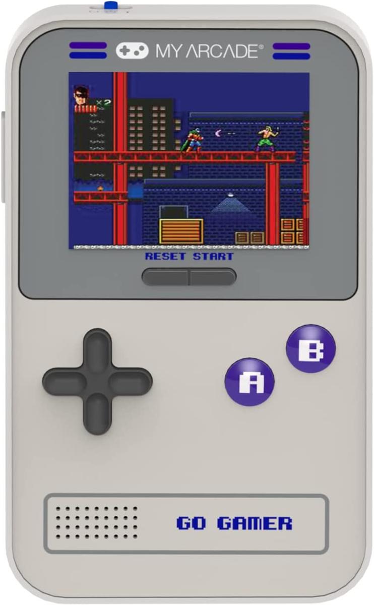 GO Gamer Portable Console - Violet/Gray