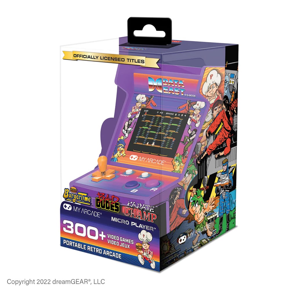 My Arcade Mini Arcade Machine - Micro Player Data East Hits