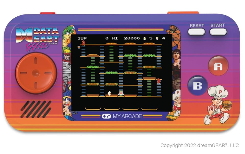 Console de poche My Arcade Data East Hits - 308 jeux en un