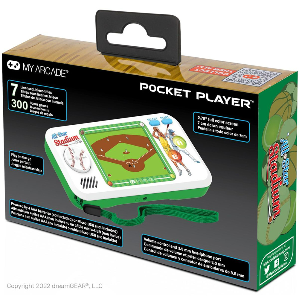 My Arcade Pocket Player All-Star Stadium - 307 Retro Games in 1