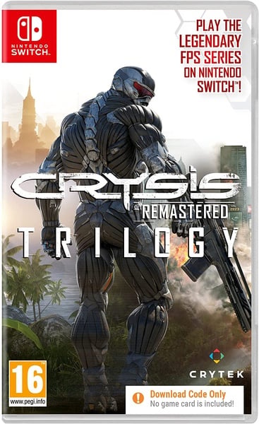 Trilogía Crysis Remasterizada (Código en Caja)