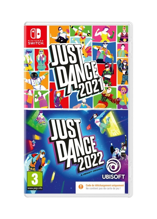 Just Dance 2021 & Just Dance 2022 Digital Download Bundle (Code in a Box)