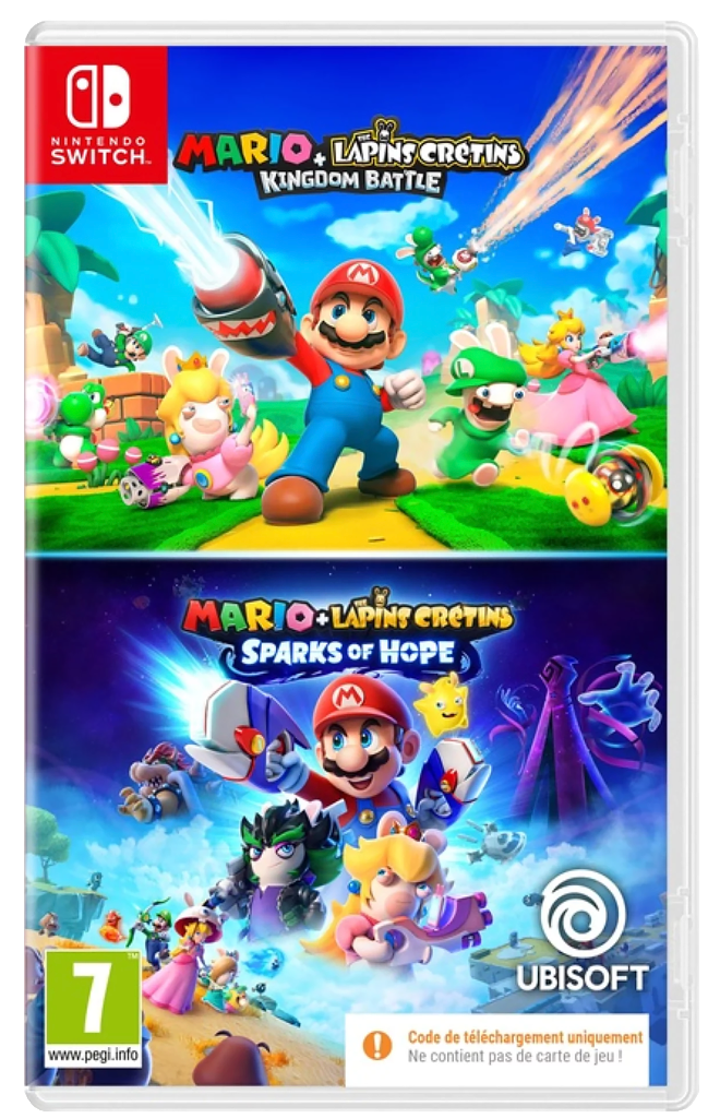 Mario + Conejos Locos: Reino de Batalla / Mario + Conejos: Chispas de Esperanza (CIB)