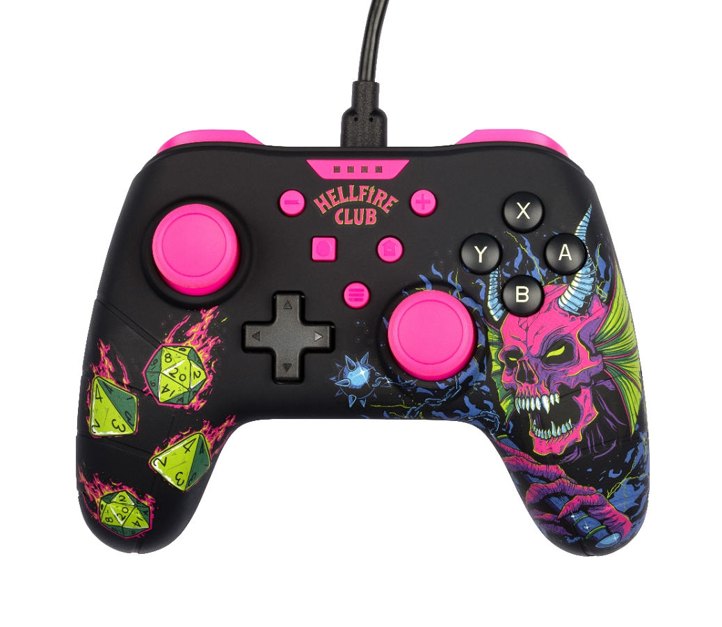 Konix Wired Controller - Stranger Things - for Nintendo Switch