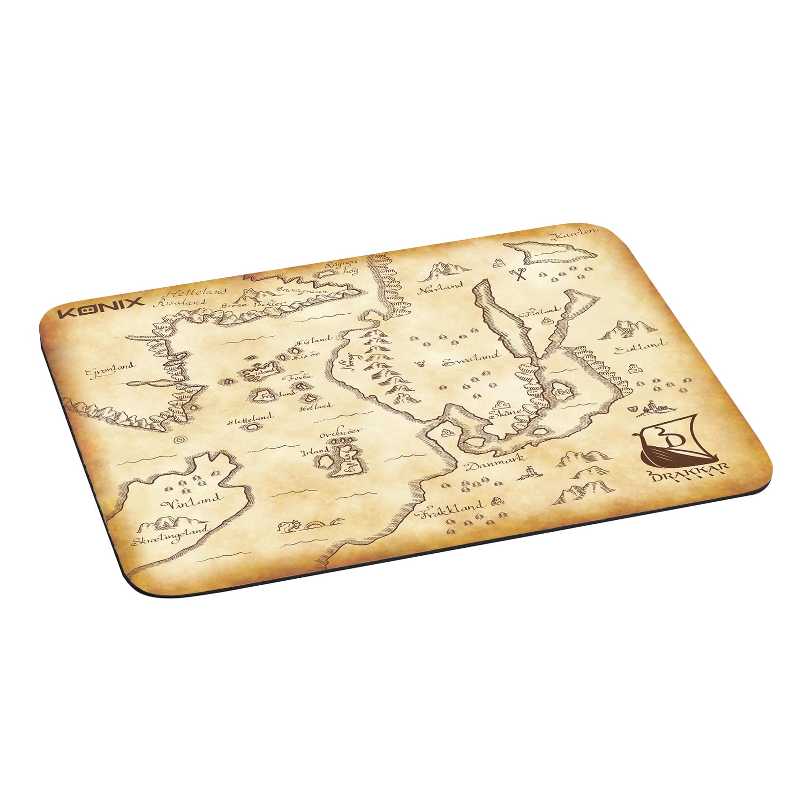 Konix Gaming Mousepad Drakkar Nørrland