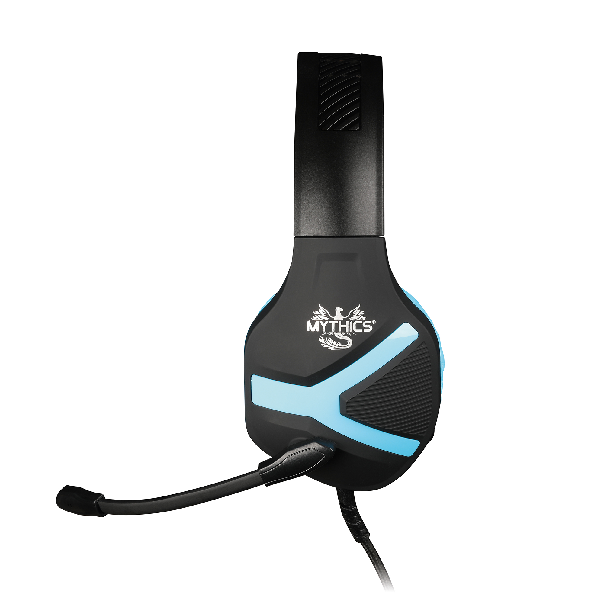 Casque de jeu Konix - Mythiques Nemesis pour PS4 - Noir et Bleu