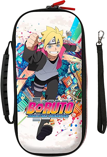 Estuche protector Konix Naruto/Boruto para Switch