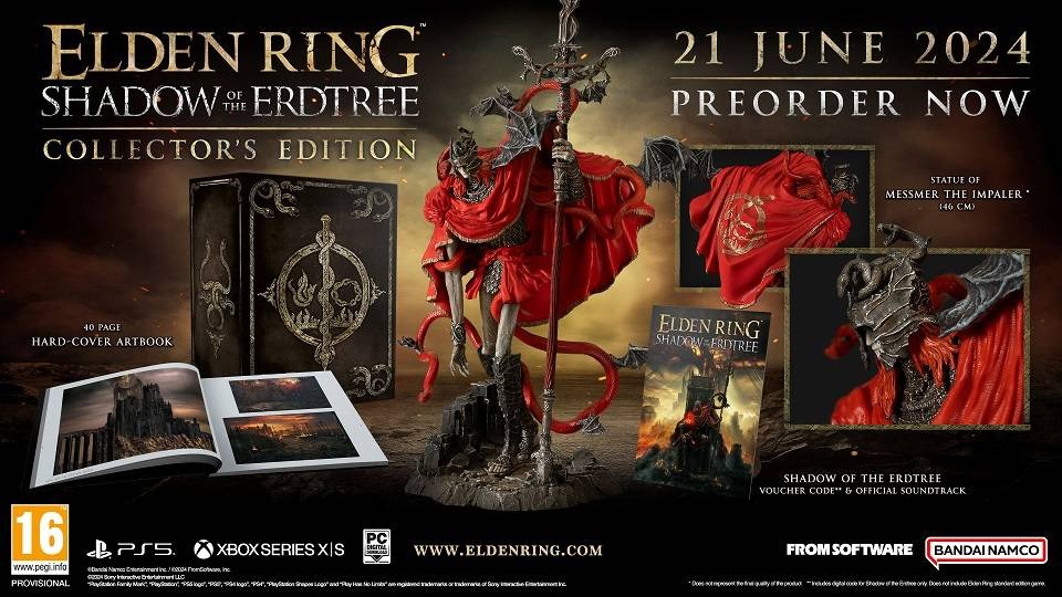 Elden Ring: Shadow of the Erdtree Collector Edition (XBOX SERIES X)