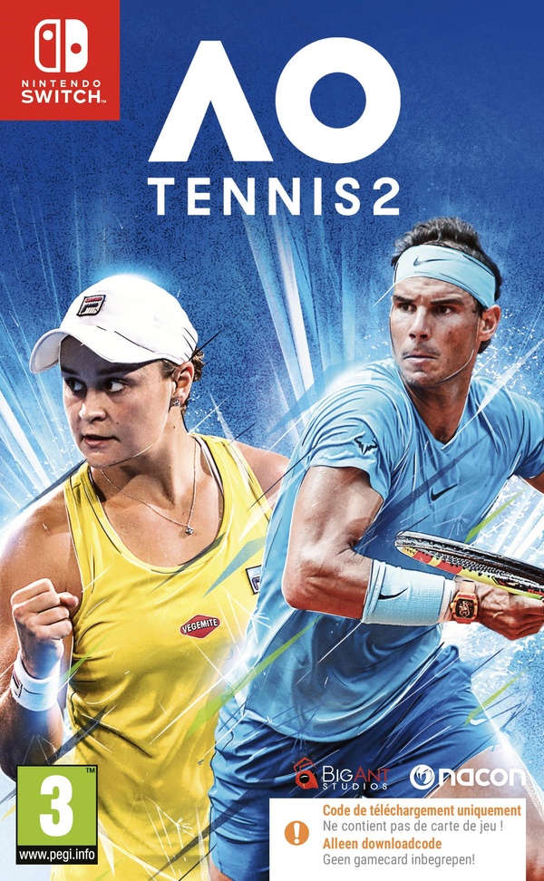 Nacon AO Tennis 2 (Code in a Box) - Tennis Simulation