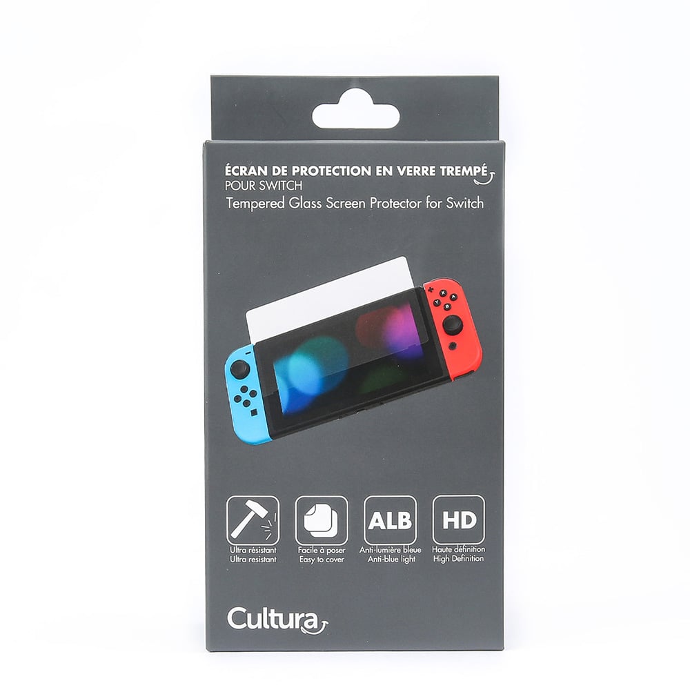 Protector de pantalla de vidrio templado para Switch - Cultura