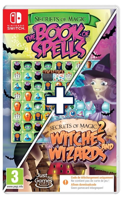 Just For Games Secrets of Magic 1 + 2 Nintendo Switch Download Code
