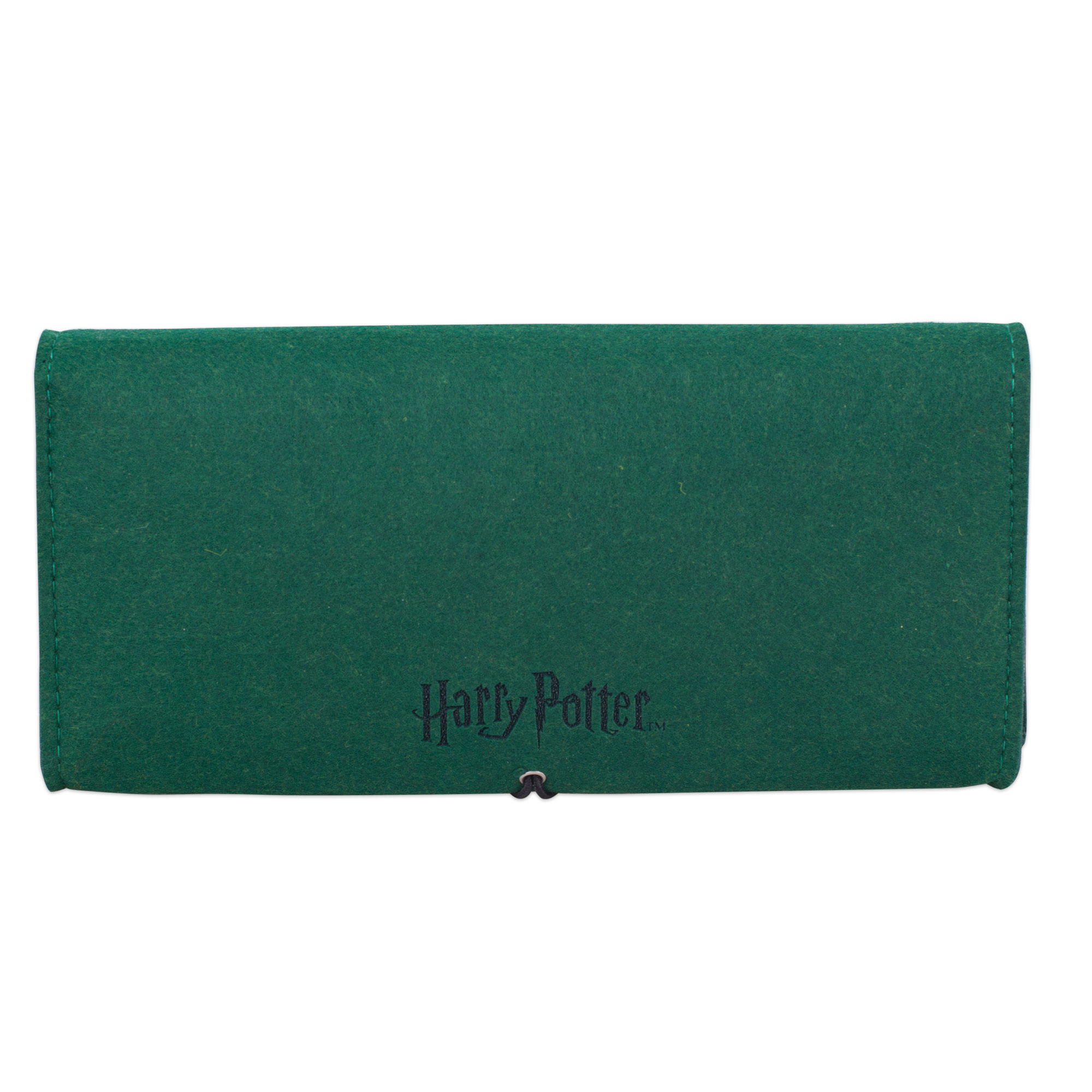 Featherweight Felt Pouch for Switch - Slytherin Harry Potter