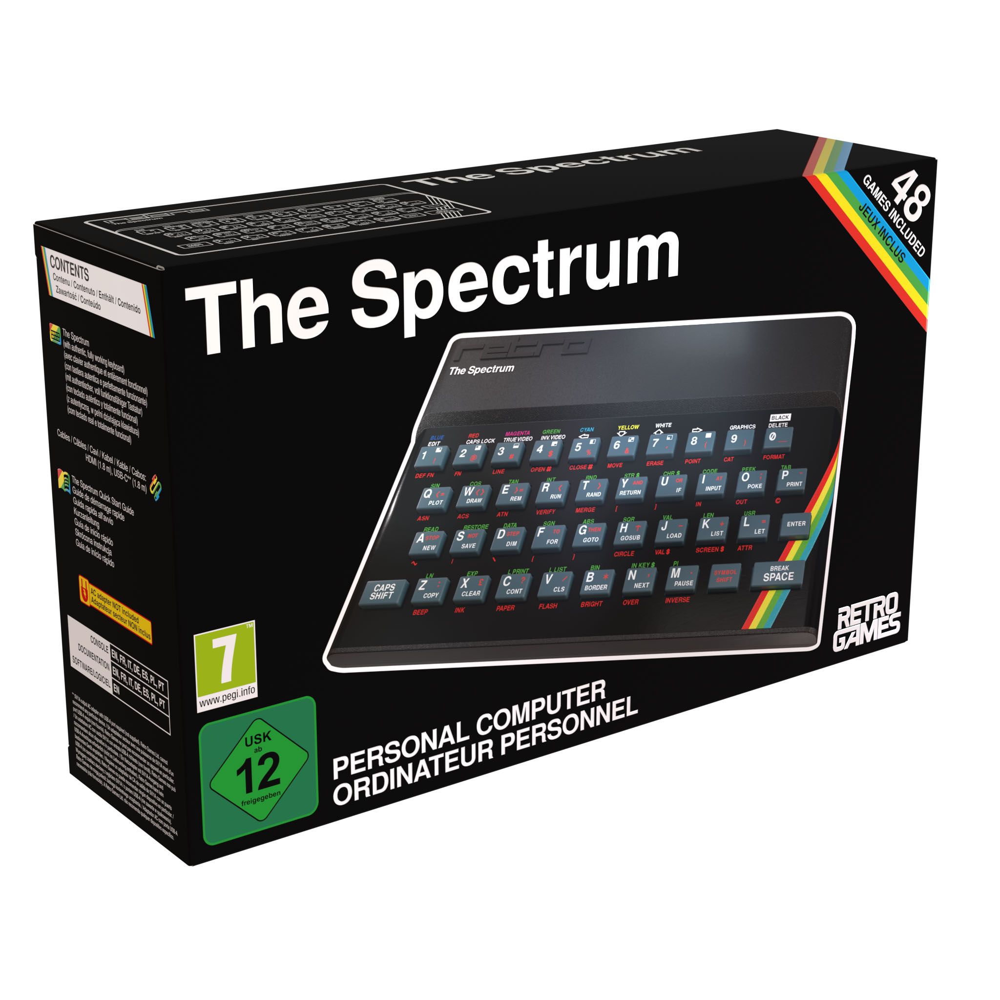 The Spectrum de Plaion