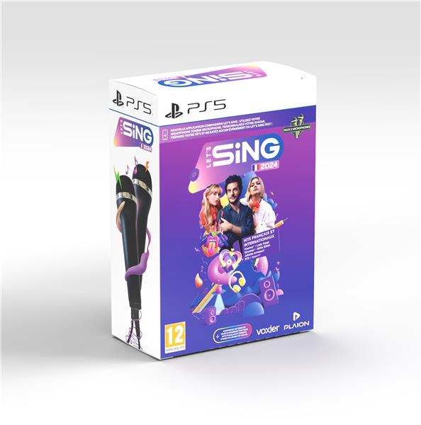 Plaion Let's Sing 2024 - 2 Micros Karaoke Machine