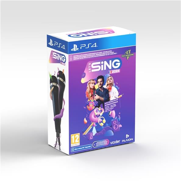 Plaion Let's Sing 2024 - 2 Micros Karaoke Machine