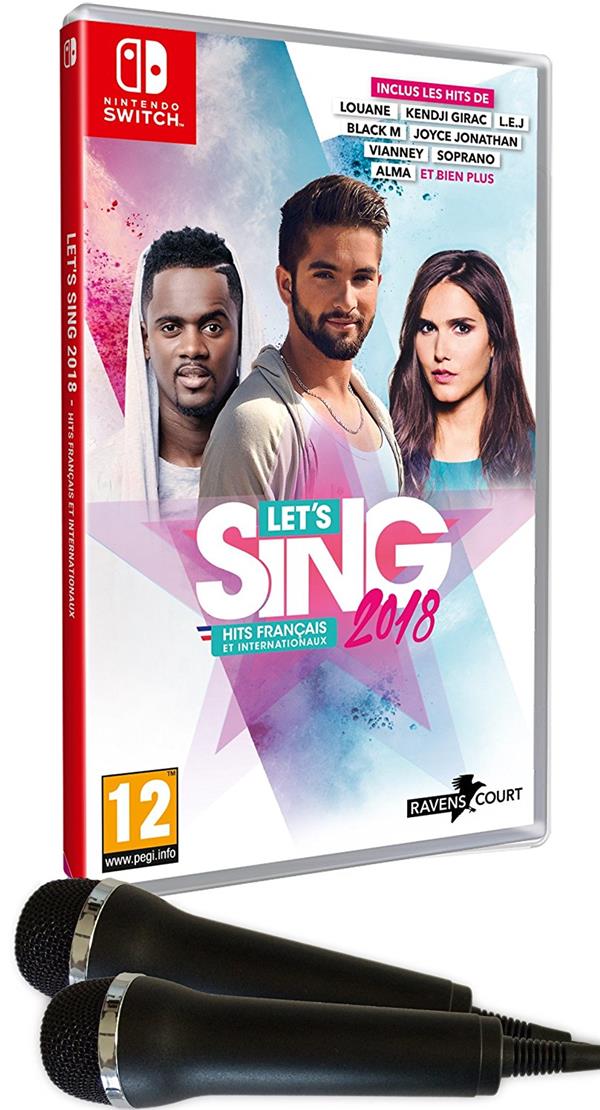 Let's Sing 2018: French and International Hits + 2 Microphones