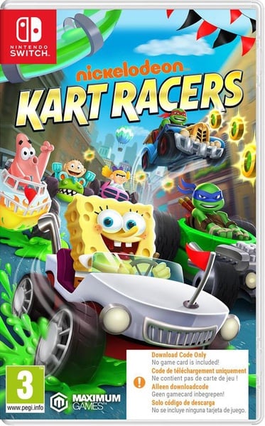 Maximum Games: Nickelodeon Kart Racers (Code in a Box)