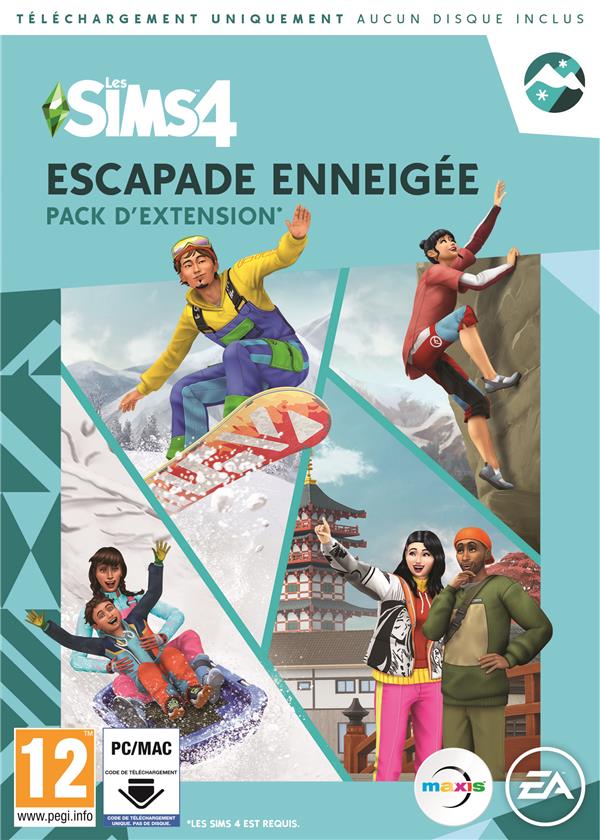 Sims 4 Escapade Snowpack - Mountain Adventure