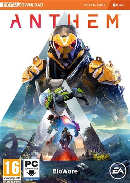 Anthem (Javelot, Taille : Moyenne, Couleur : Noir, Capacité : 4 joueurs)