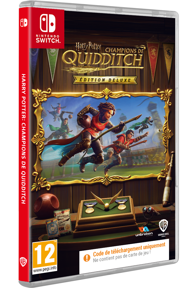 Warner Bros Harry Potter: Quidditch Champions (Code in a Box) - Deluxe Edition